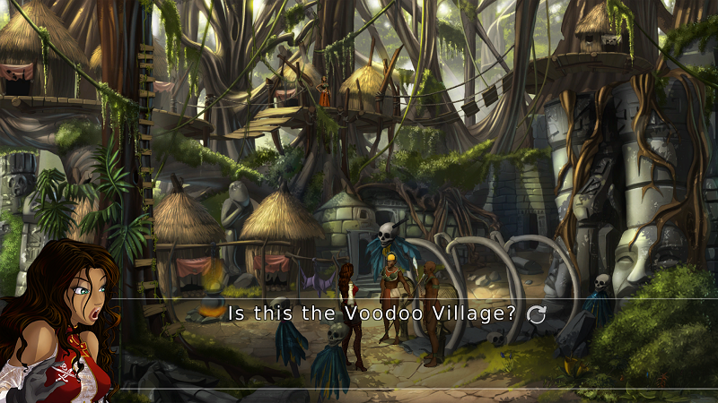 Voodoo village.