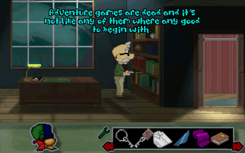 The truth about adventure games.