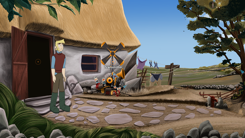 The Little Acre is a hand-drawn adventure game from the creator of Broken  Sword